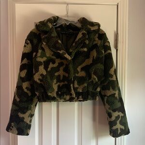 HYFVE Camouflage Sherpa Jacket